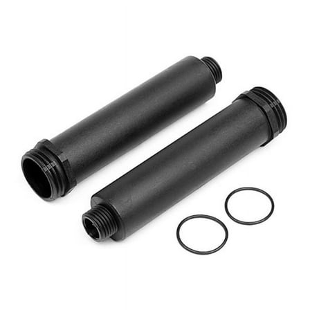HPI Racing HPI100948 113-157 mm Shock Body Savage Spare Parts Set, Black