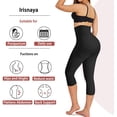 thumbnail image 3 of Eleady Women Seamless Shapewear Control Panties High Waist Trainer Tummy Butt Lifter Body Shaper Short Thighs Slimmer(Black Small), 3 of 8