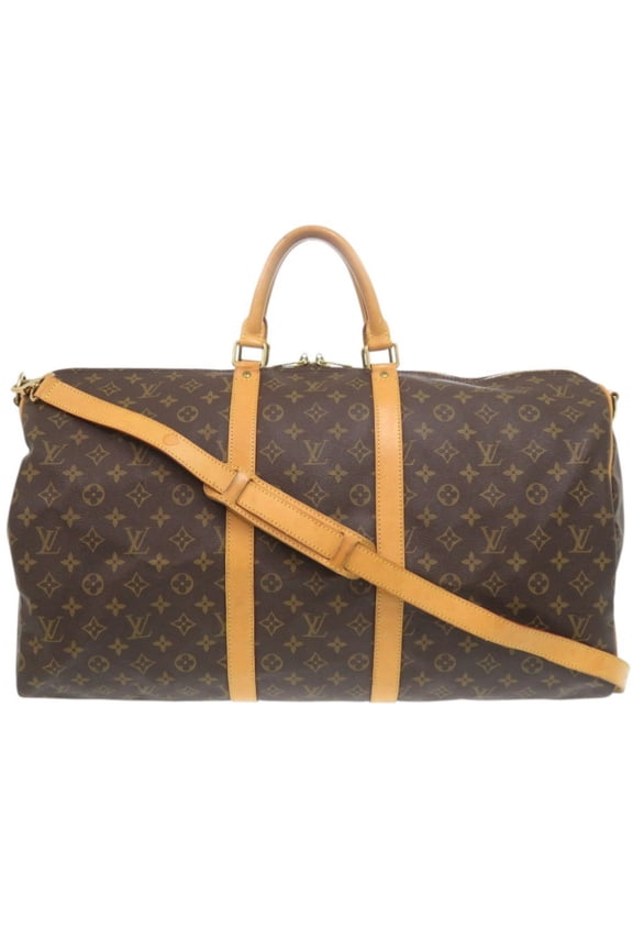 Pre-Owned Louis Vuitton Keepall Bandouliere 55 Monogram Boston Bag M41414 LV 0680LOUIS VUITTON