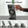 thumbnail image 4 of Magnetic Phone Holder, Double-Sided Magnetic Desk Stand for Streaming, Adjustable Lazy Stand for Watching Shows and Live Broadcasting, 4 of 9