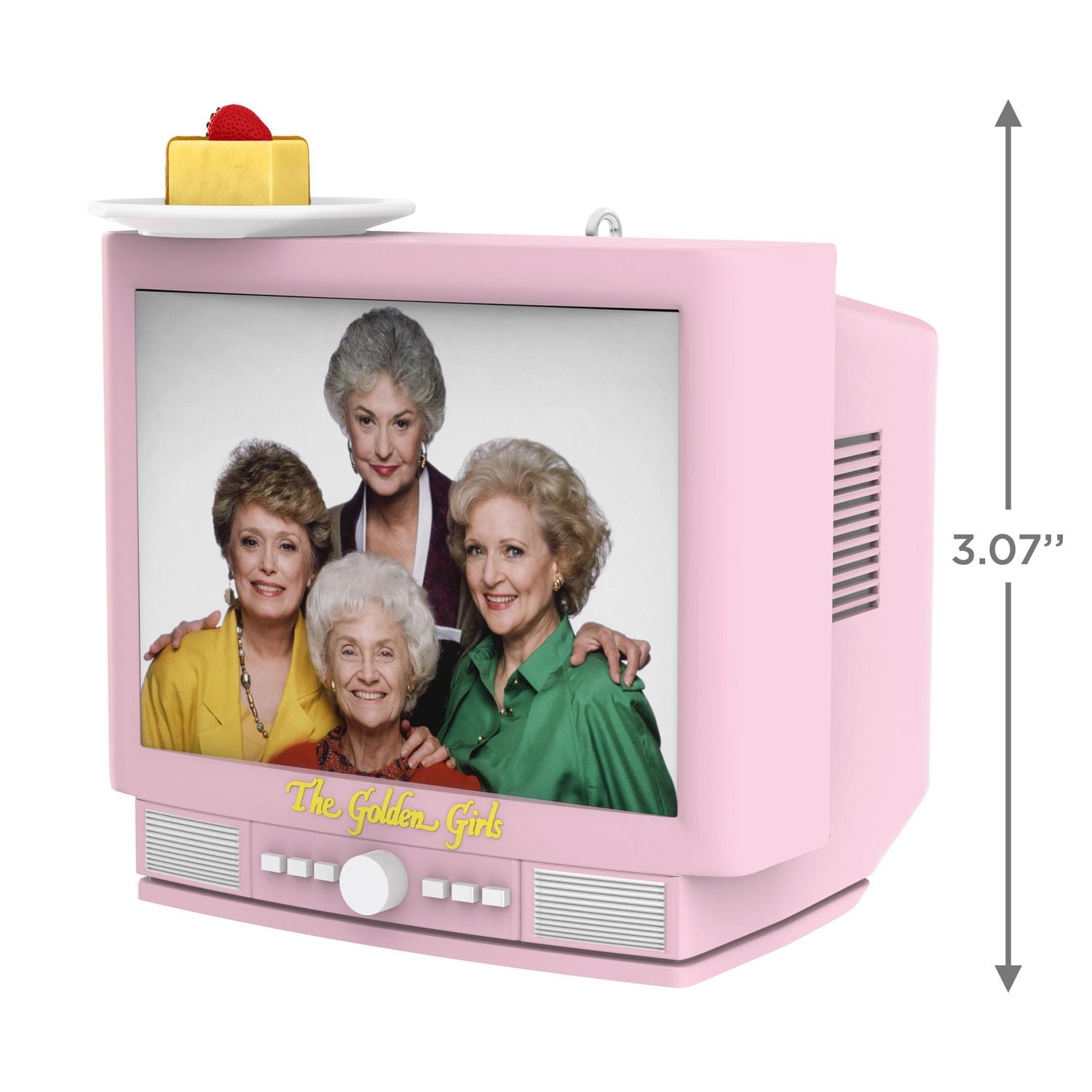 Hallmark Keepsake Christmas Ornament (The Golden Girls Cheesecake Break With Light and Sound)