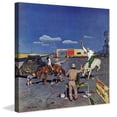 thumbnail image 2 of Marmont Hill "Photos on Fake Broncos" by John Falter Painting Print on Canvas, 2 of 5