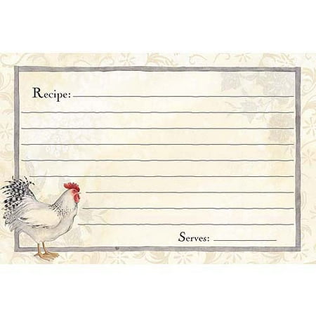 Daylight Recipe Card 4x6