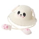 thumbnail image 4 of Sombrero de verano para niños, gorras de bebé, gorra panamá portátil para playa, sombrero de conejo para bebé blanco, 4 of 9