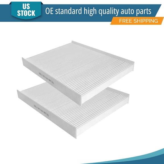 YXPCARS 2PCS Cabin Air Filter for Kia Sorento 11-15 Hyundai Santa Fe 09-11, New Activated Carbon Cabin Air Filter Replacement (CF11664)