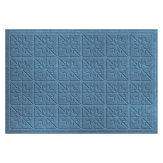 Bungalow Flooring Water Guard Star Quilt Indoor / Outdoor Door Mat