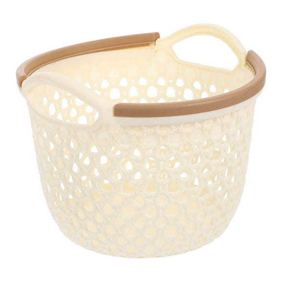 LITINKIMI Foldable Blanket Storage Basket Flexible Laundry Basket PP Round Organizer For Toy Storage Organizer 1Pcs