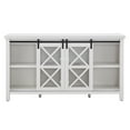 thumbnail image 6 of Evelyn&Zoe Clementine Rectangular TV Stand for TV's up to 65", White, 6 of 9