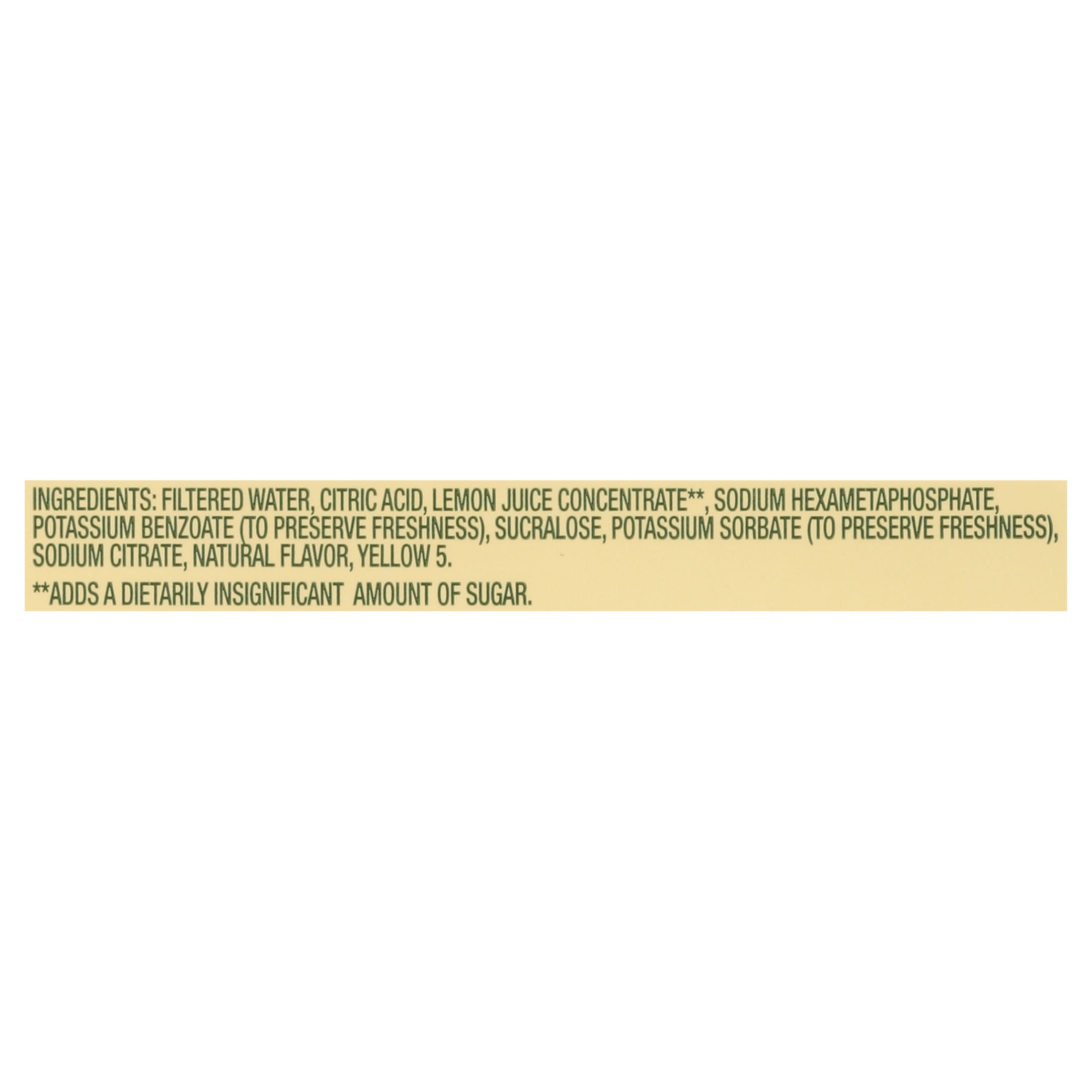 (5 pack) Nature's Twist Sugar-Free Lemonade, 20 fl oz Bottle