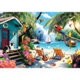 thumbnail image 1 of Puzzle MAXZN, 2000 piezas, loros de playa y verano, 99 x 71 cm, 1 of 7