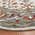 thumbnail image 3 of SAFAVIEH Aspen Korrine Tribal Area Rug, Ivory/Grey, 5' x 5' Round, 3 of 8