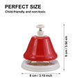 thumbnail image 2 of HILAZA Desk Bells for Kids, 8 Note Diatonic Hand Bells, Rainbow Music Handbells Table Bell Musical Percussion Instrument, 2 of 7