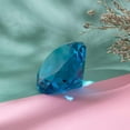 thumbnail image 3 of LONGWIN 50mm (2") Crystal Faceted Diamond Paperweight Wedding Favor Home Decor, 3 of 5