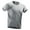 Gray, variant on Men's Summer Trendy Ice Silk Short Sleeve T-Shirt Loose, Quick Drying, Versatile for Casual & Exercise, Multiple Sizes