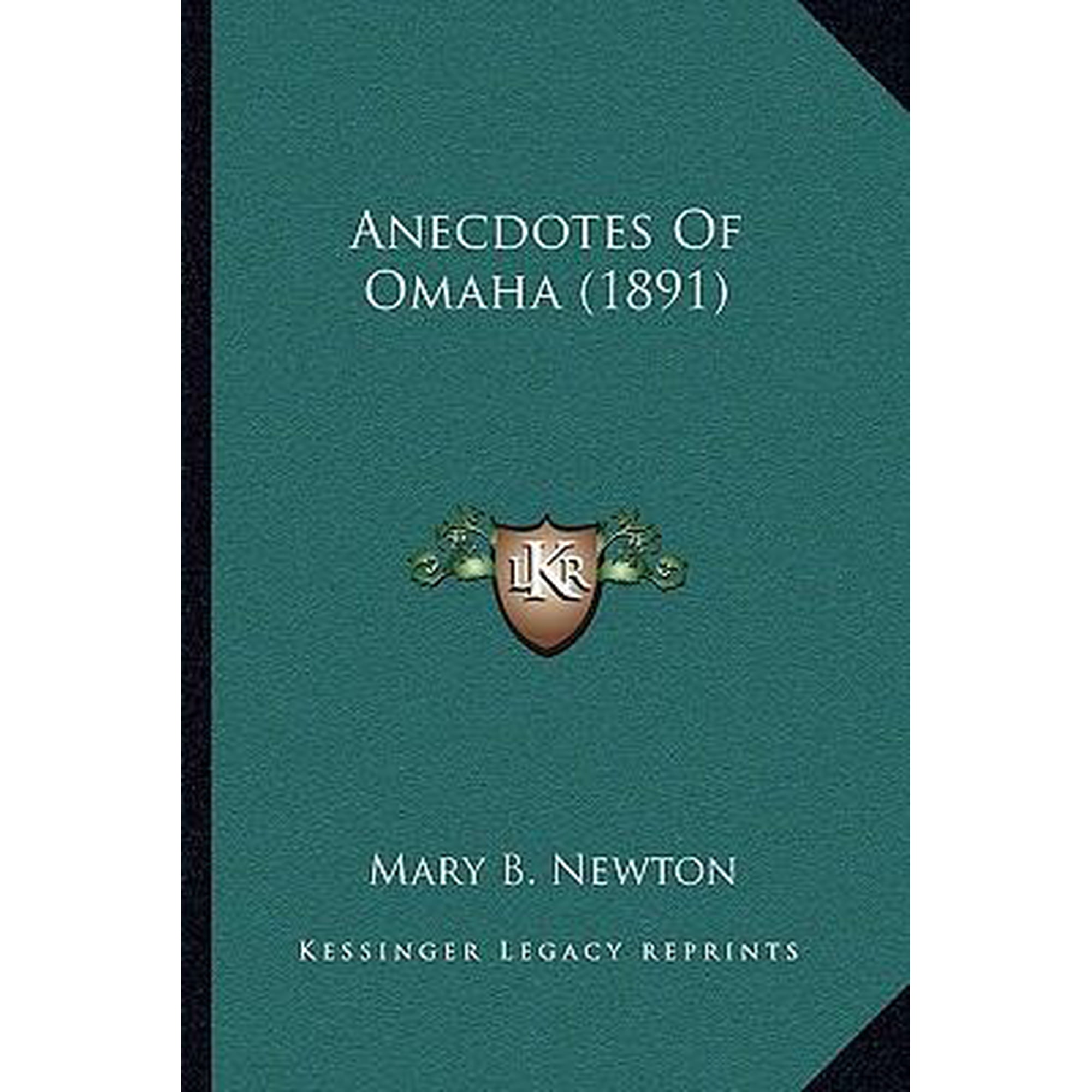 Anecdotes of Omaha (1891) Paperback