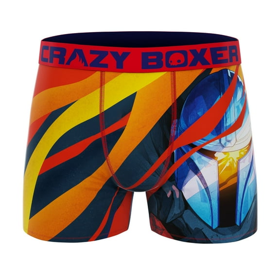 CRAZYBOXER Men's Underwear The Mandalorian Lightweight Distortion-free Boxer Brief Breathable