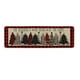thumbnail image 2 of Wmhnj 1 alfombrilla absorbente antideslizante, resistente al aceite, lavable a mquina, para cocina, dormitorio, sala de estar, pasillo, 50 x 76 cm, color rojo navideño para interiores., 2 of 7