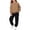 122Coffee521, variant on XAOFW Toddler Girl Outfits Long Sleeve Solid Color Sweatshirt Jogger Pants Little Girls Fall Winter Cozy Clothes Sets 2-3 Years