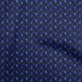 thumbnail image 1 of oneOone Velvet Medium Blue Fabric Abstracts Fabric For Sewing Printed Craft Fabric By The Yard 58 Inch Wide, 1 of 5