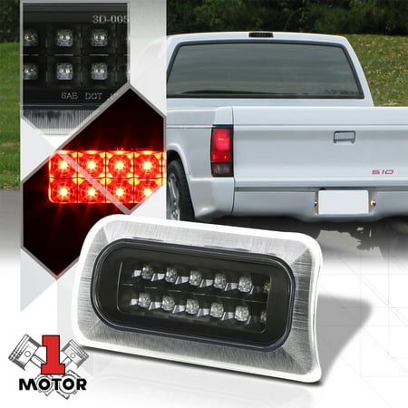 Black Clear Rear Led Third 3rd Brake Light For 94 03 Chevy S10 Black Clear Rear Led Third 3rd Brake Light For 94 03 Chevy S10 Sonoma Hombre 95 96 97 98 99 00 01 02