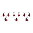 thumbnail image 1 of Naiovety Paquete de 3/lote Acentos elegantes para el hogar - Decoraciones de pared elegantes para el hogar Rojo elegante Type1 NO1, 1 of 6