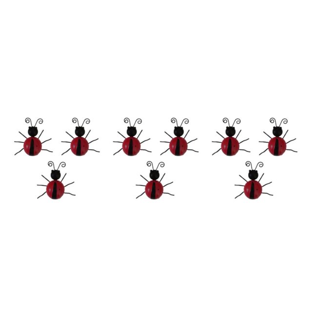 Naiovety Paquete de 3/lote Acentos elegantes para el hogar - Decoraciones de pared elegantes para el hogar Rojo elegante Type1 NO1