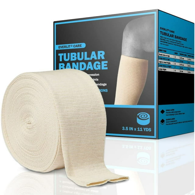 Vendaje elástico de soporte tubular EVERLIT para brazos grandes