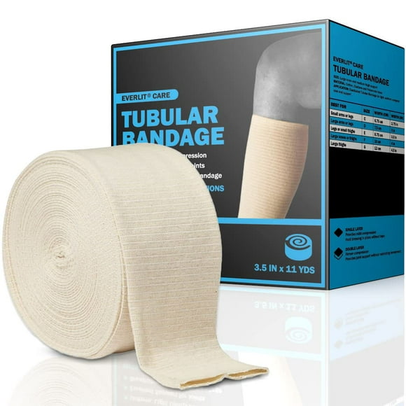 Vendaje elástico de soporte tubular EVERLIT para brazos grandes