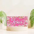 thumbnail image 6 of 1 Pcs 2D Flat License Plate Covers & Frames, Jesus with Floral For Decorative Front, Waterproof For Decoration Aluminum License Plate Covers & Frames Cover For Men Women, 12" X 6", 6 of 6