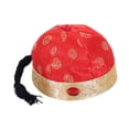 thumbnail image 3 of Sombrero oriental chino, juego de rol, sombrero de emperador para carnaval, cosplay, espectáculo de disfraces Rojo 54cm, 3 of 8