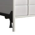 thumbnail image 2 of Hillsdale Furniture Julien Metal Twin Bed, Textured White, 2 of 2
