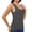 Gray, variant on Women's Fleece Lined Thermal Underwear Tops Base Layer Tank Top Vest for Cold Weather