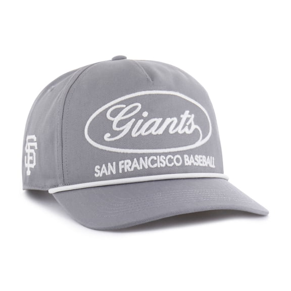 Men's '47 Gray San Francisco Giants Foundational Hitch Adjustable Hat