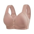 thumbnail image 4 of Women Without Underwire Middle And Elderly Push Up Front Button Underwear Women's Push Up Sag Bra Mom Plus Size Bra Women's Bras Womens Support Bras Womens Wireless Bra Womens Bras No Underwire Push, 4 of 4