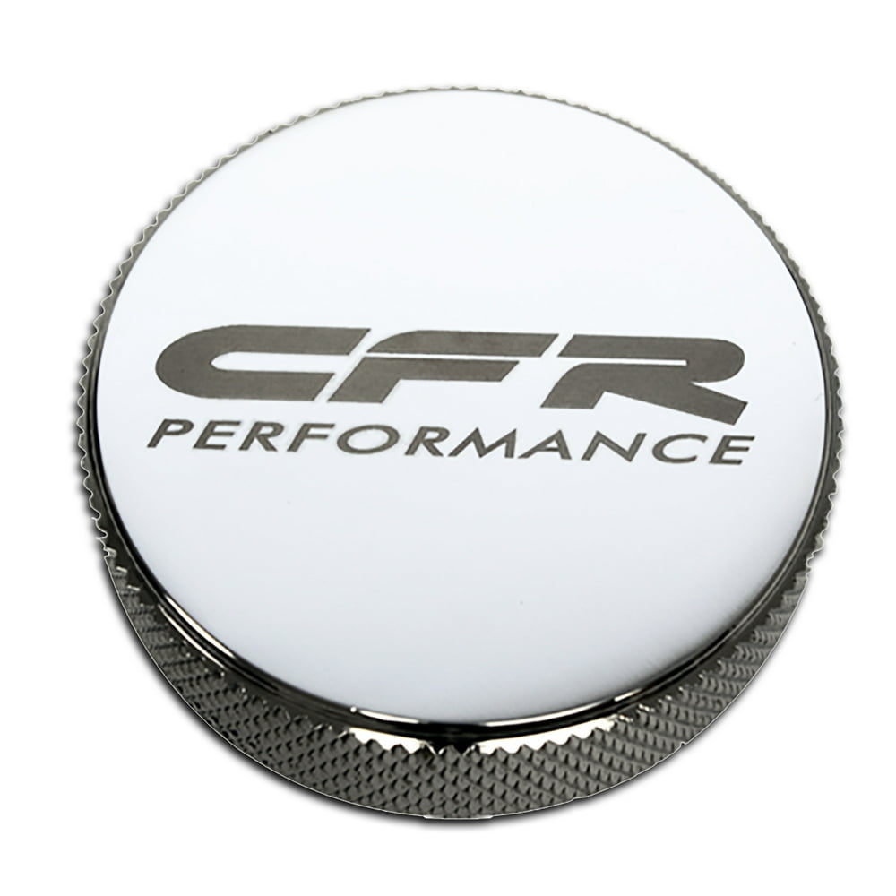 Chevy Ford Mopar Billet Aluminum Round Radiator Cap Chrome with Logo