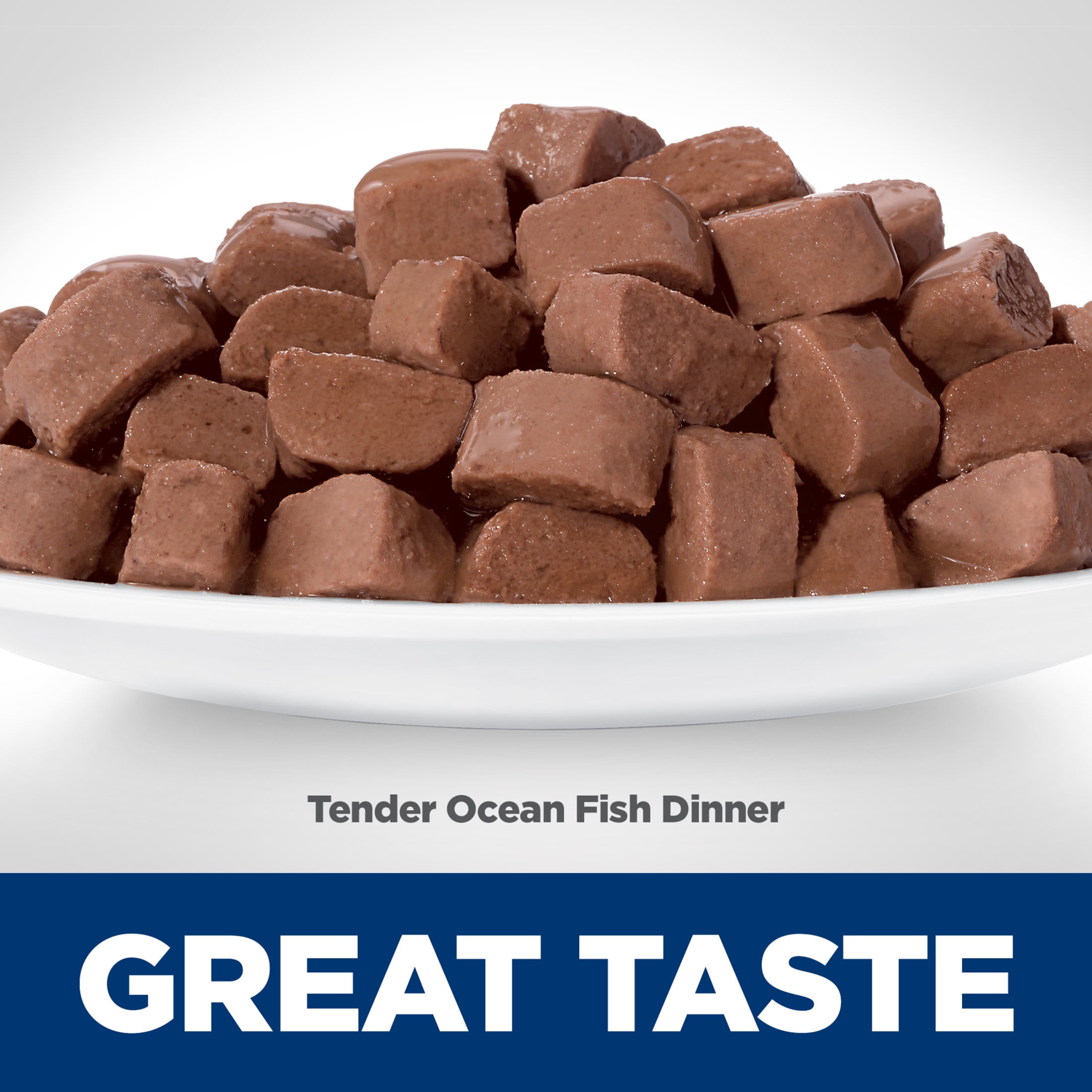 Hill's Science Diet Tender Ocean Fish Dinner Wet Cat Food, 2.8oz Pouch 24pk