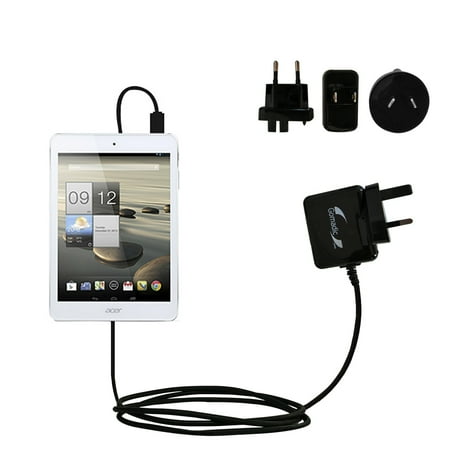 Gomadic International Ac Home Wall Charger Suitable For The Acer Iconia A1 - 830