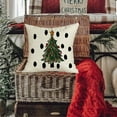 thumbnail image 3 of Christmas Pillow Covers 18x18,Christmas Tree Decorations Pillows Decorative Throw Pillow Cases,Xmas Cushion Covers for Winter Holiday Couch Polka Dot, 3 of 6