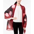 thumbnail image 1 of Style&co. Women’s 26 x 72-in Watercolor Heart Scarf Wrap, Black, 1 of 3