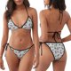 thumbnail image 3 of Fotbe Watermelon Traje de Baño para Mujer de Dos Piezas – Bikini Sexy de Tirantes Tipo Halter con Diseño Triangular, 3 of 6