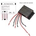 thumbnail image 3 of Controlador Solar Impermeable De 12 V 24 V Controlador De Carga Solar Reutilizable Con Protección Contra Sobrecarga, Descarga Excesiva Y Cortocircuito Para Farola, 3 of 7