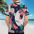 thumbnail image 6 of High Quality Hawaiian Shirts for Men Short Sleeve Aloha Beach Shirt Floral Summer Casual Button Down Shirts Blouses 82Q3MJ, 6 of 7