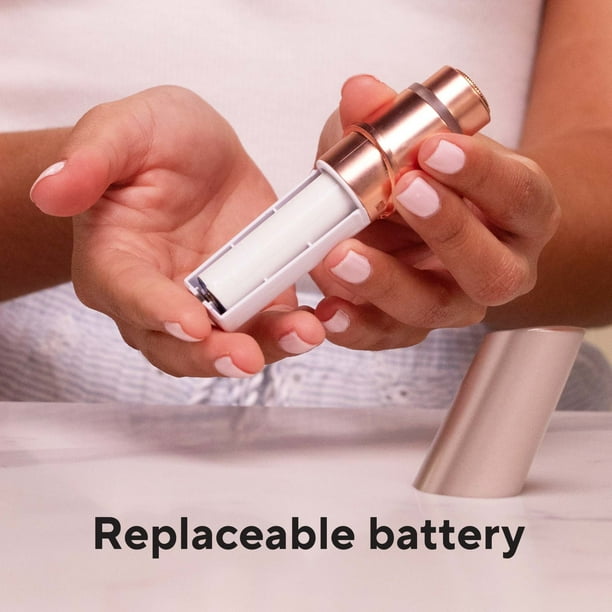 Finishing Touch Flawless Facial Hair Remover for Women, Rose Gold