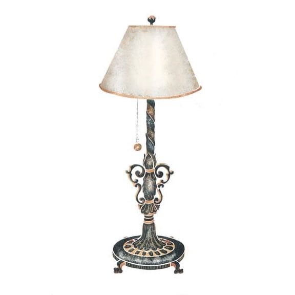 Table Lamp Wall Stencil - DEE231 by DeeSigns