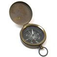 thumbnail image 4 of Pocket Compass 1.75" Brass Antique, 4 of 4