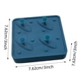 thumbnail image 3 of TIELUTT For Ice Making Design Silicone Ice Trays for Home Bar and Freezer Use Ice Ice Trays for Water Bottles with Covers Metal Ice Cubes Small Ice Trays Ice Silicone Large Souped Cubes, 3 of 6