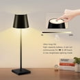 thumbnail image 2 of LED Table Lamp Wireless Touch Control Dimmable Battery Table Lamp 3000K-6000K Waterproof IP54 Indoor and Outdoor Lamp -GSL, 2 of 5