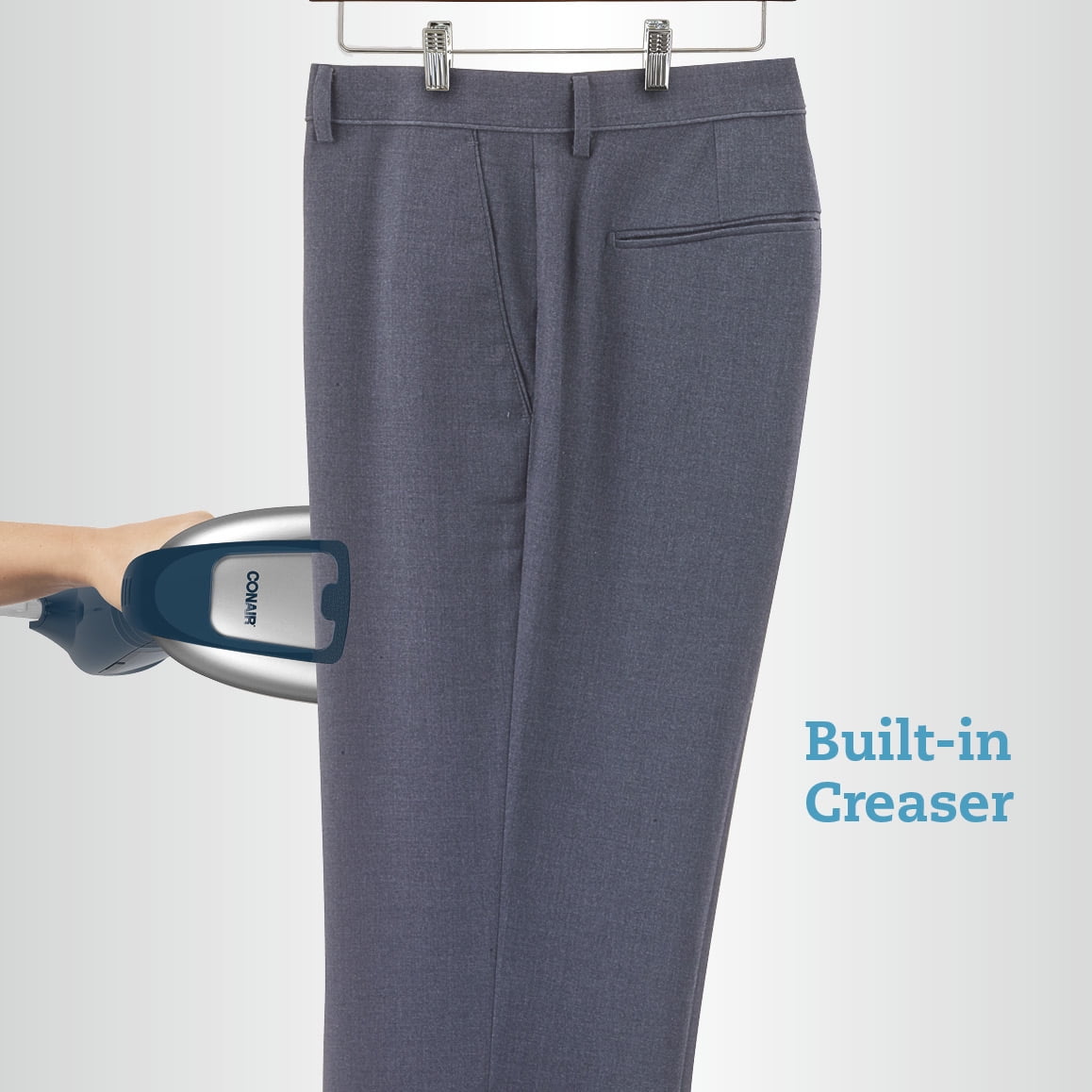 Conair Handheld Garment Steamer for Clothes, Turbo ExtremeSteam 1550W