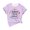 Purple, variant on YUANxueke Short Sleeve T-Shirts for Boys Girls, Cute Printed Crewneck T-Shirts, Back To School Casual Tops
