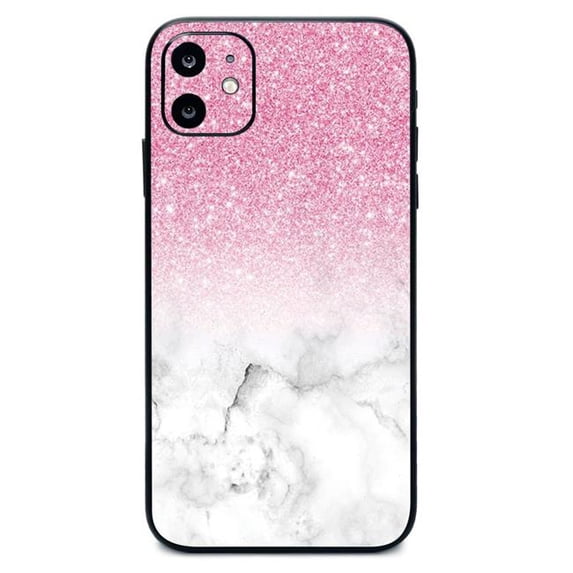 MightySkins APIPH11-Marble Glitz Skin Decal Wrap for Apple iPhone 11 Sticker - Marble Glitz